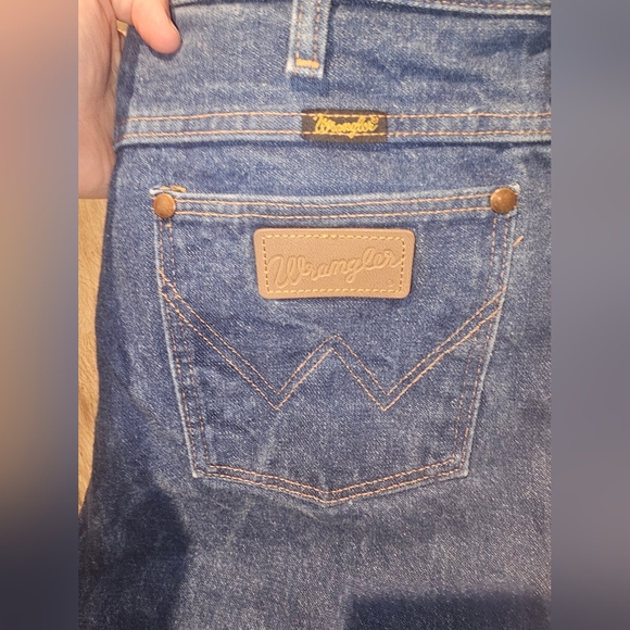 Vintage Mens Made in USA Wrangler Size 35 x 34 - Picture 10 of 12